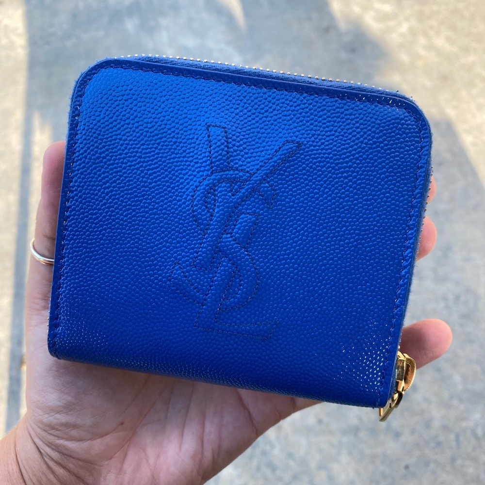 YSL Compact ZIP Around Wallet